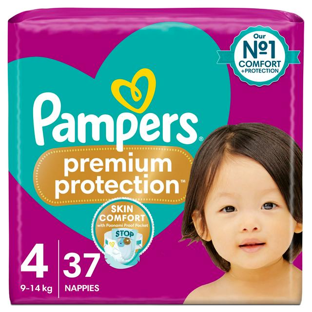 pampers premium protection active fit size 4