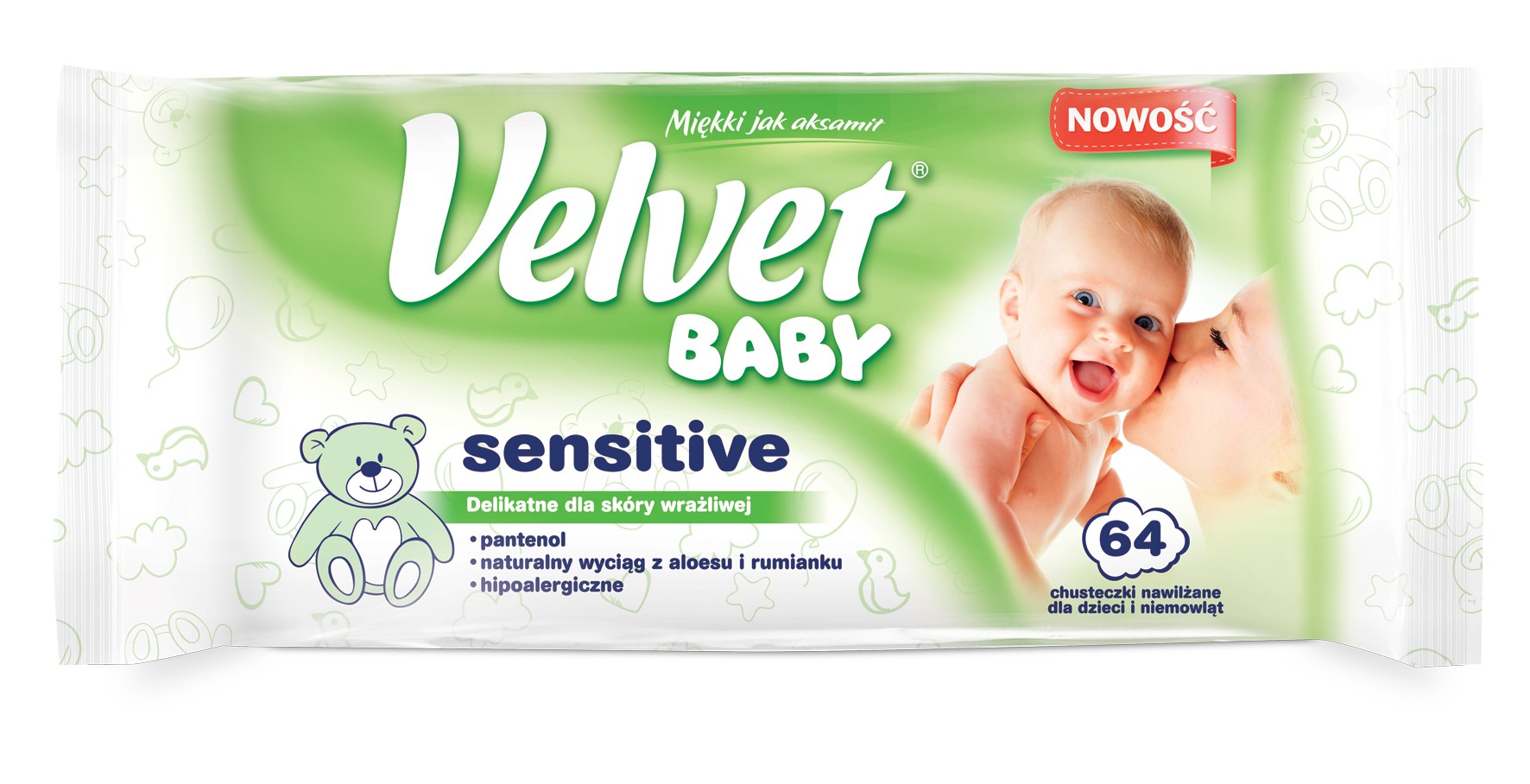 skład chusteczki nawilżane velvet baby pure opinie