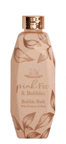 glow pink fizz and bubbles evening pamper set