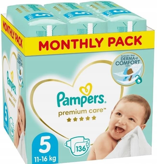 pieluchy pampers premium 5 ceneo