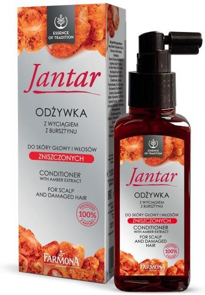 odżywka do włosów bursztyn 100ml jantar