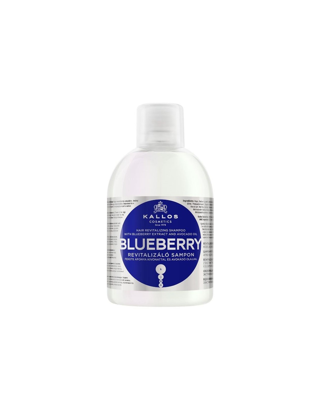 kallos szampon do włosów kj blueberry