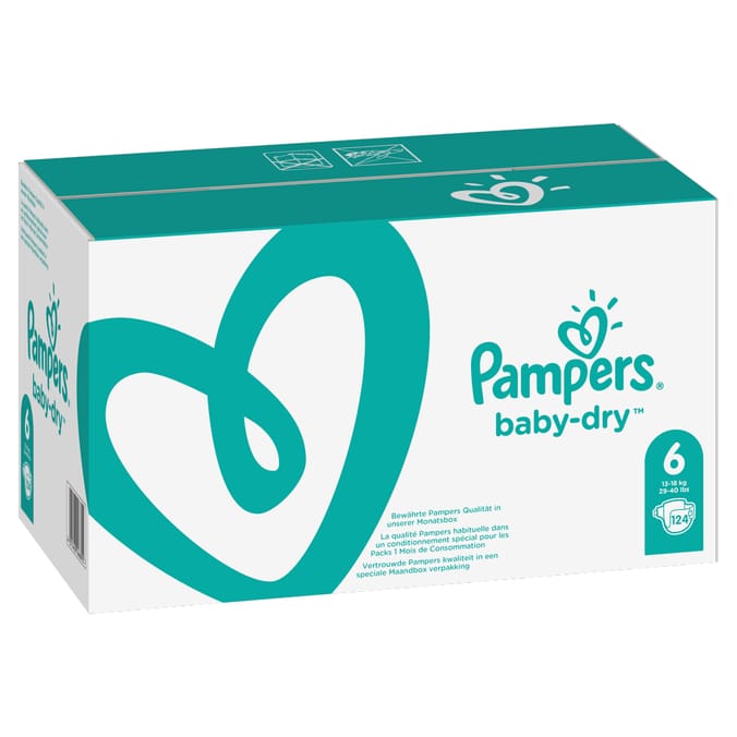 pampers 6 124