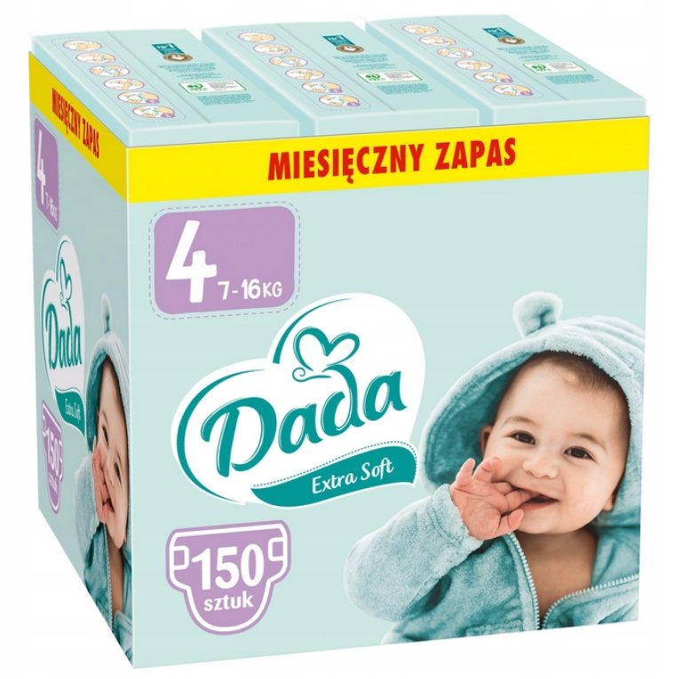 dada sensitive pieluchy 4+