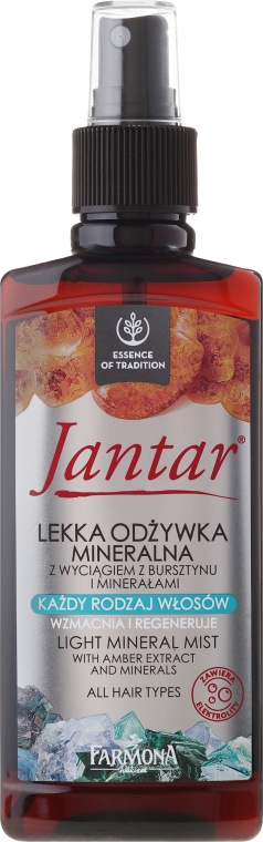 jantar olejek do włosów