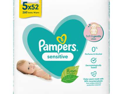 husteczki nawilzajace pampers 260 sztuk