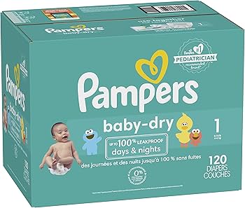 pampers babyvdry 1