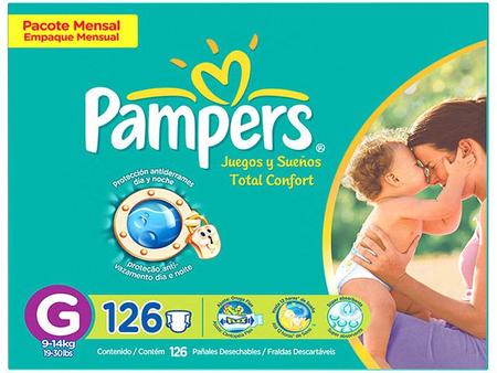 126 szt pampers 4