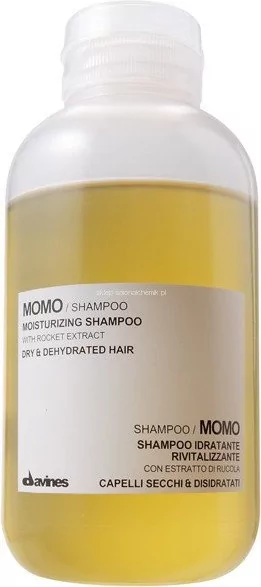 nawilżający szampon do włosów davines momo 250ml