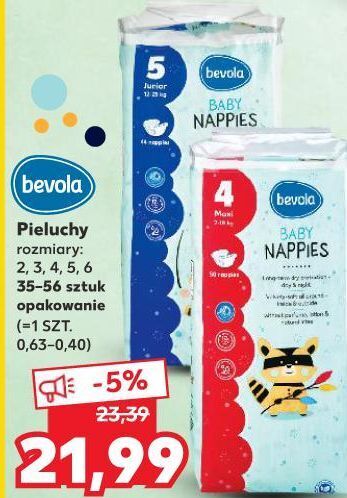 pieluchy bevola kaufland