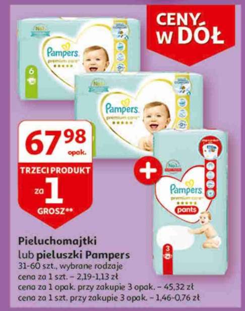 pieluchy pampers 3 tanio