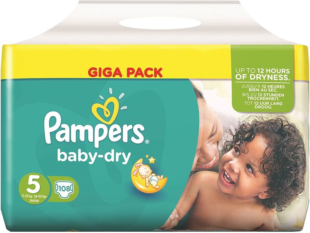 pampers new baby dry giga