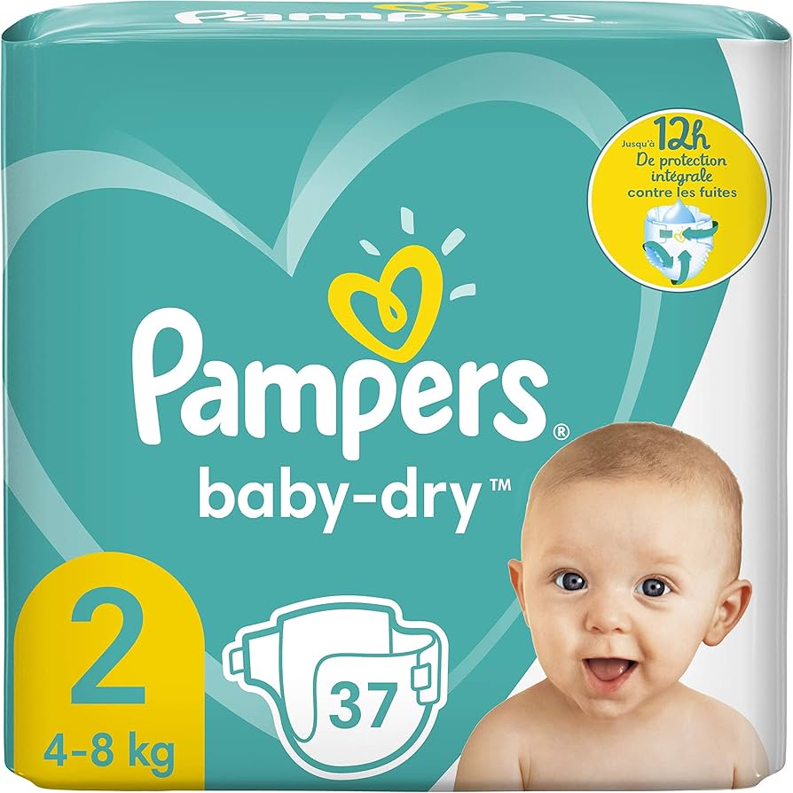 pielucha pieluszka pampers pampers pampers baby dry 2 100 sztuk