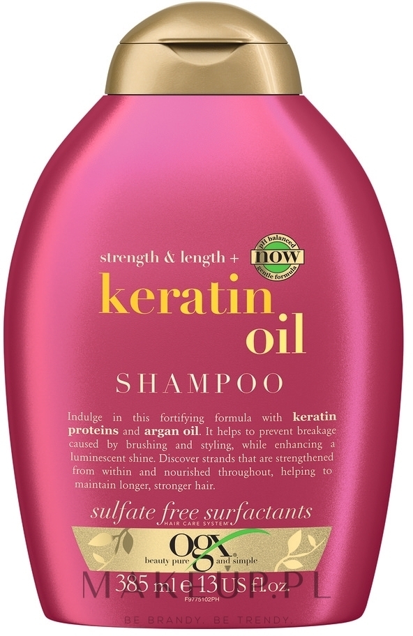 anti breakage keratin oil szampon