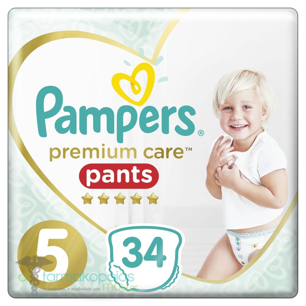 pampers premium care pants 5 34