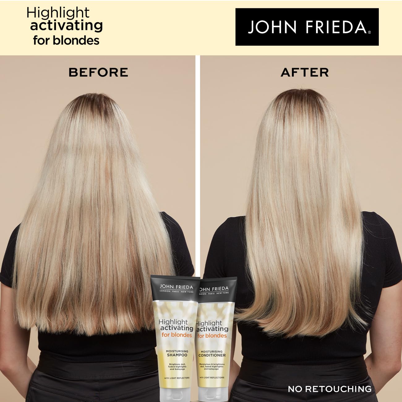 john frieda blond highlight szampon rozjaś