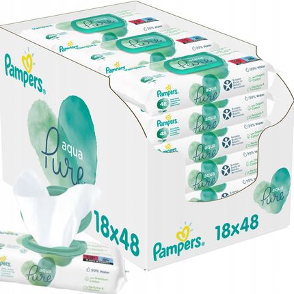 pampers pure chusteczki allegro