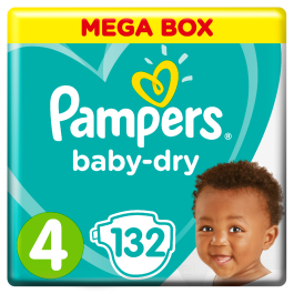 mega box pampers 4