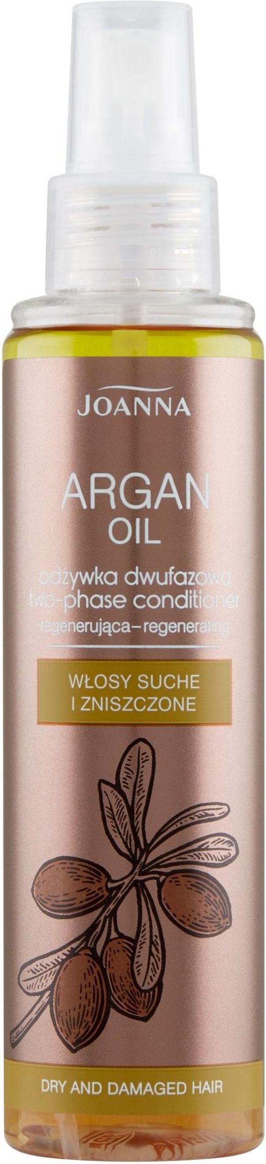 joanna argan oil odżywka do włosów suchych i zniszczonych