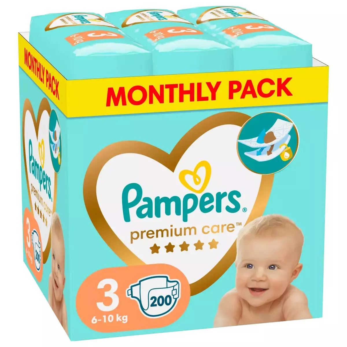 pampers remium care 3