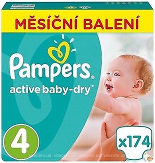 pampers acgive 4 174