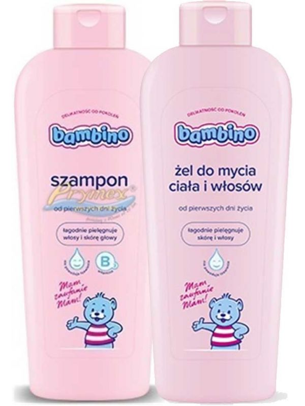 bambino szampon i żel