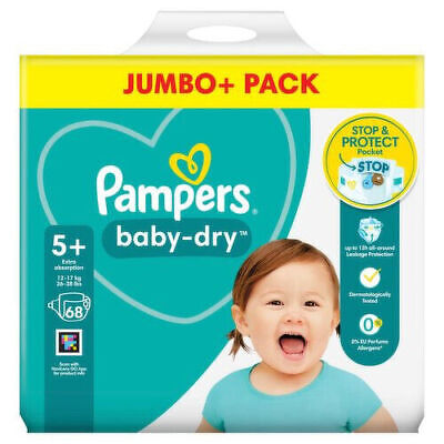 pampers 3 baby dry 68