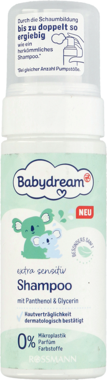 babydream med szampon