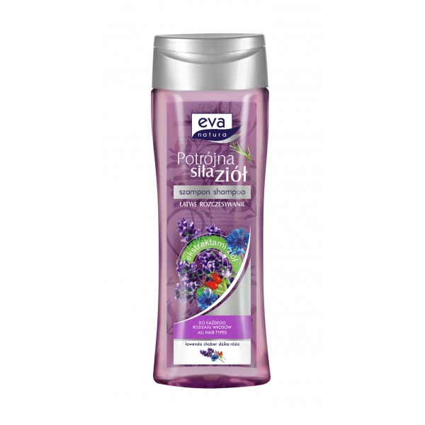 fioletowy szampon natura