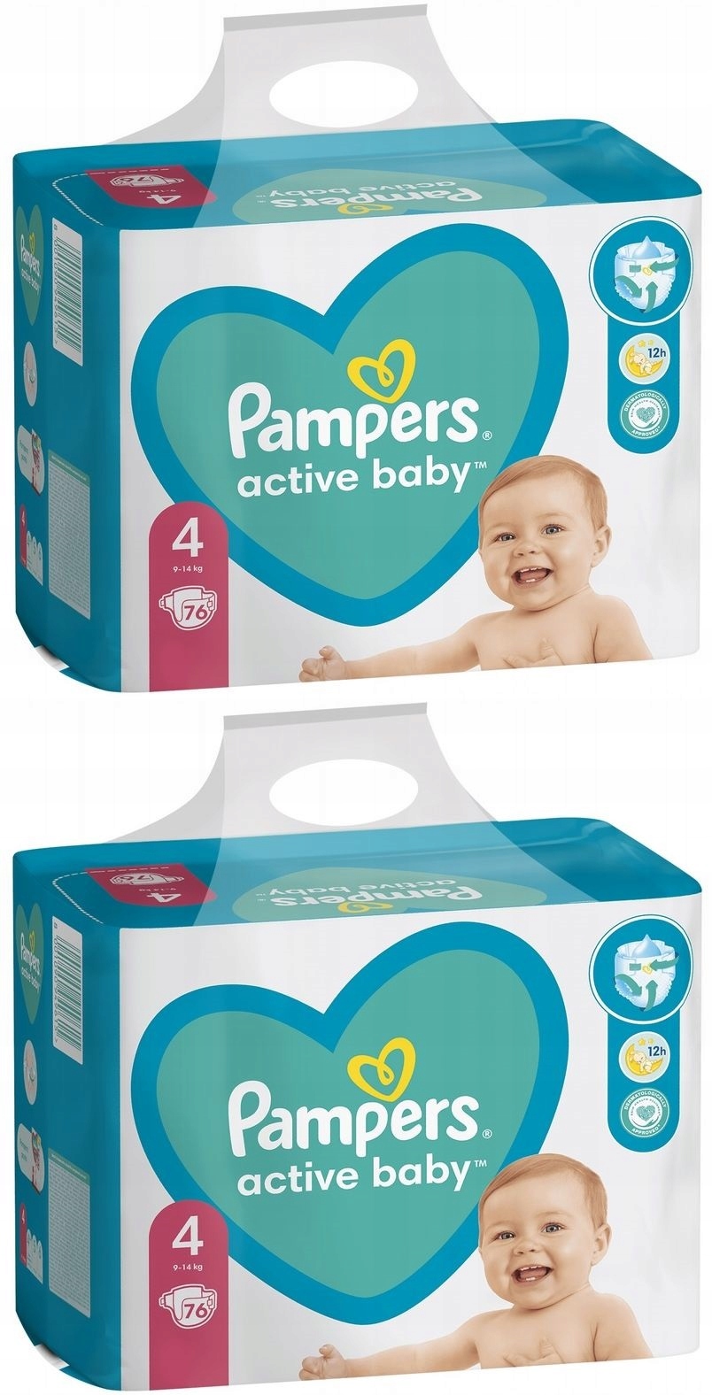 pieluchy pampers 4+ 152 sztuki