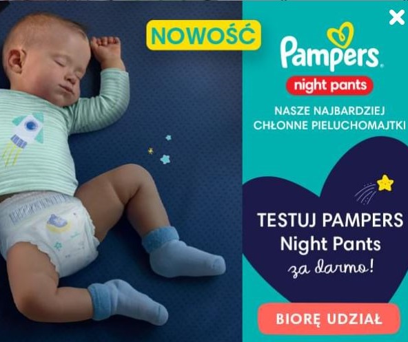 darmowe próbki pampers 2018