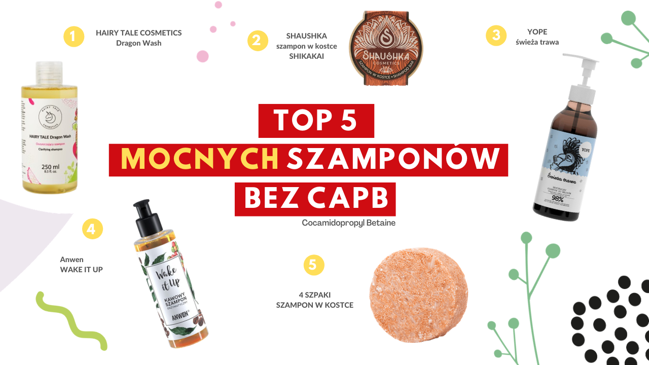 natutralny szampon bez cocamidopropyl betaine