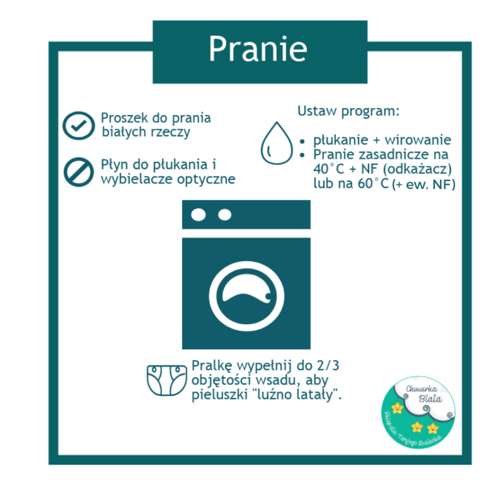 jak porządnie wyprać pieluchy wielorazowe