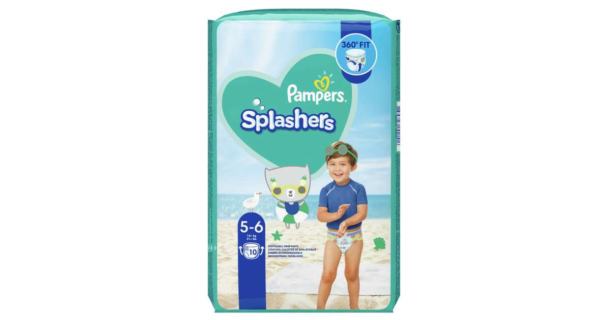 pampers pieluchomajtki splashers