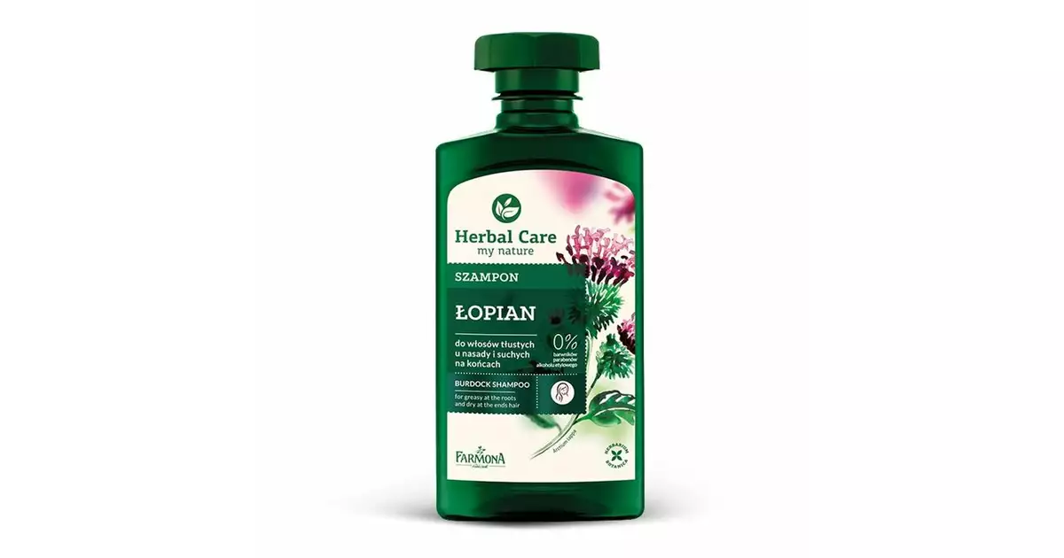 szampon łopian herbal