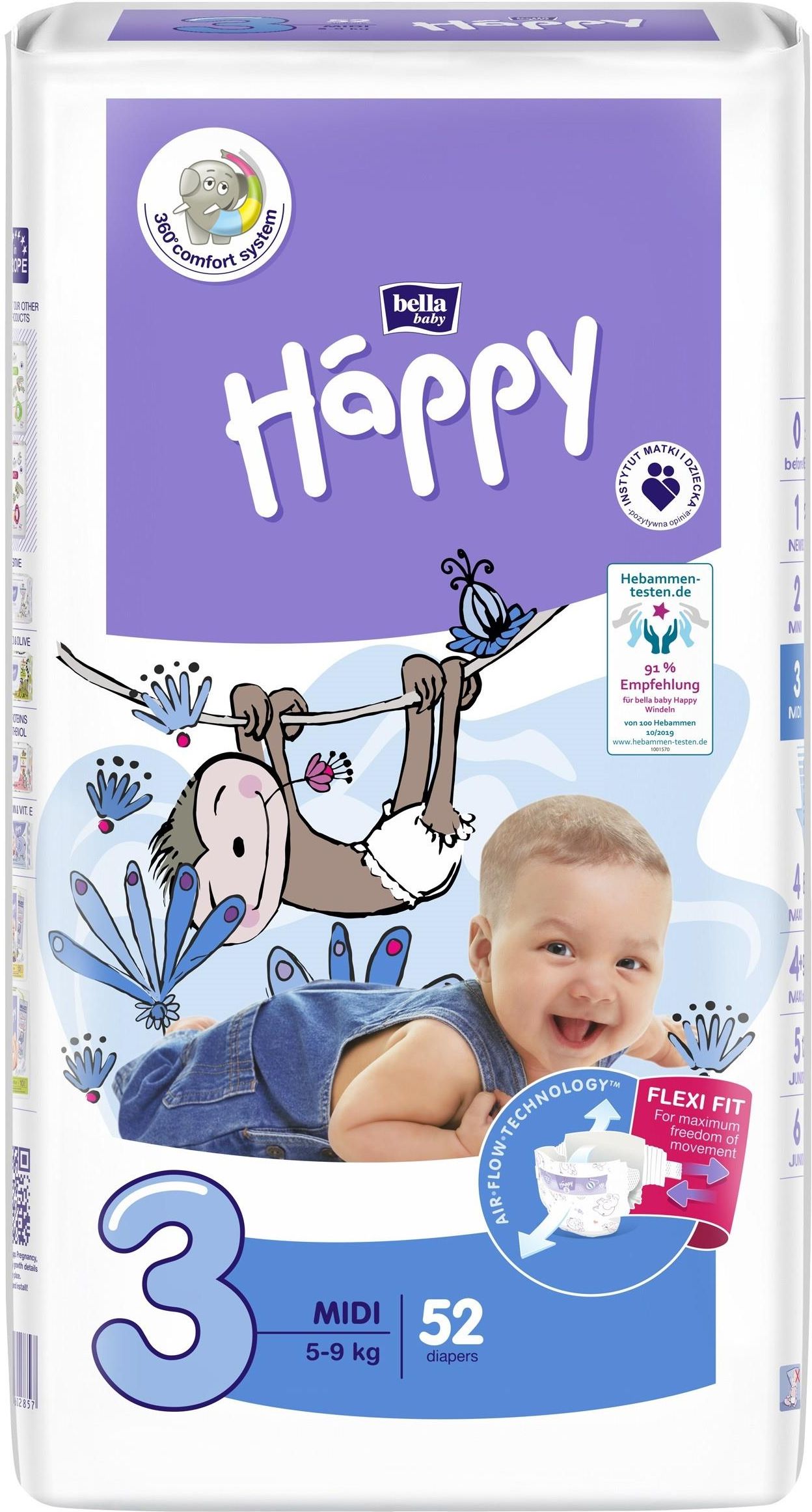 pieluchy new flexi fit happy newborn opinie