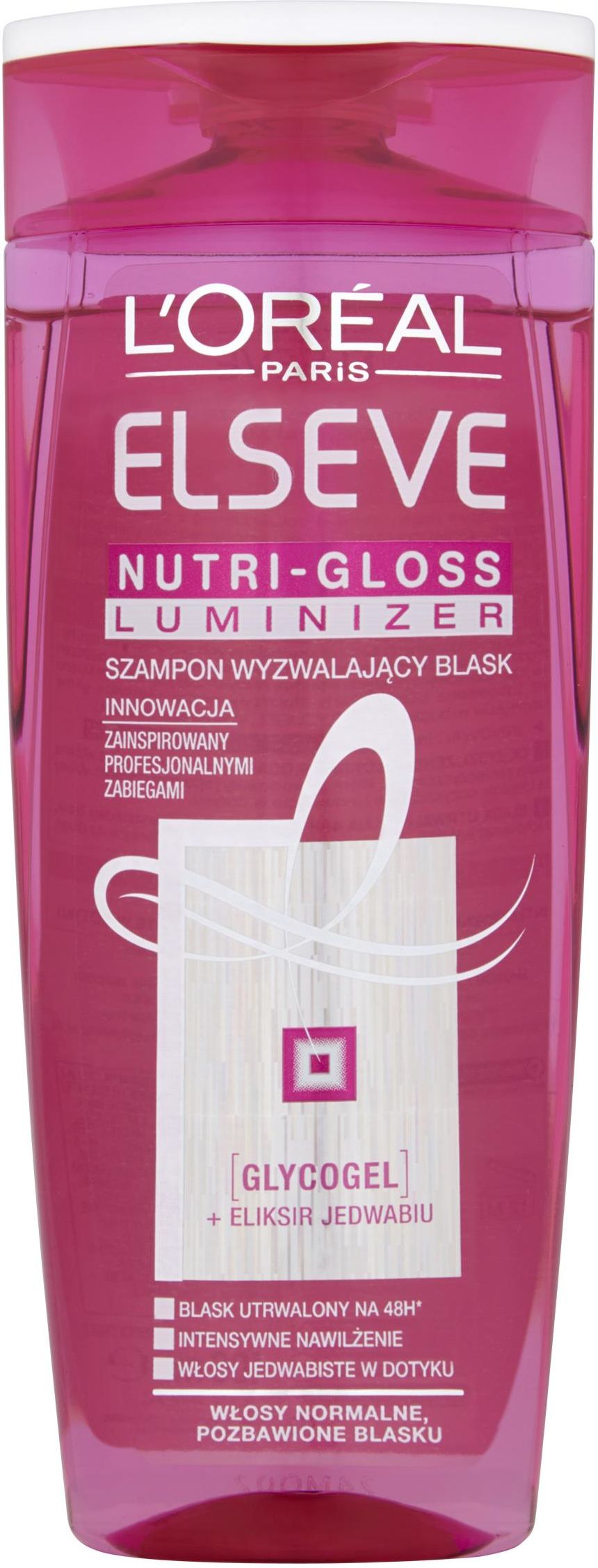 szampon i odżywka elseve nutri-gloss luminizer