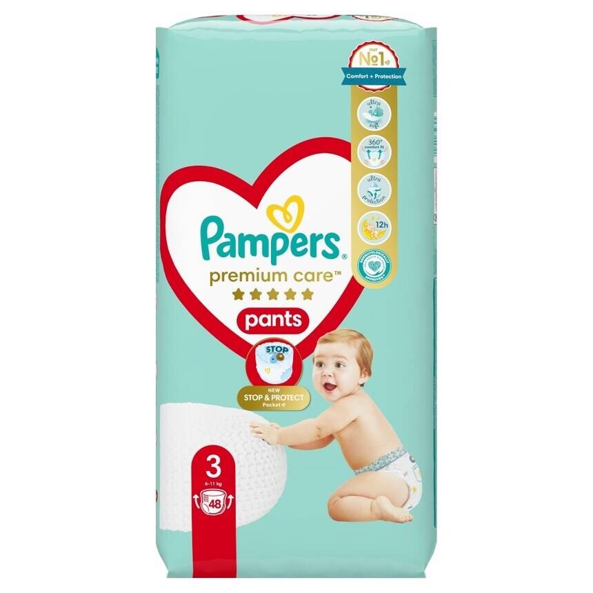 pieluchomajtki pampers premium care niemcy