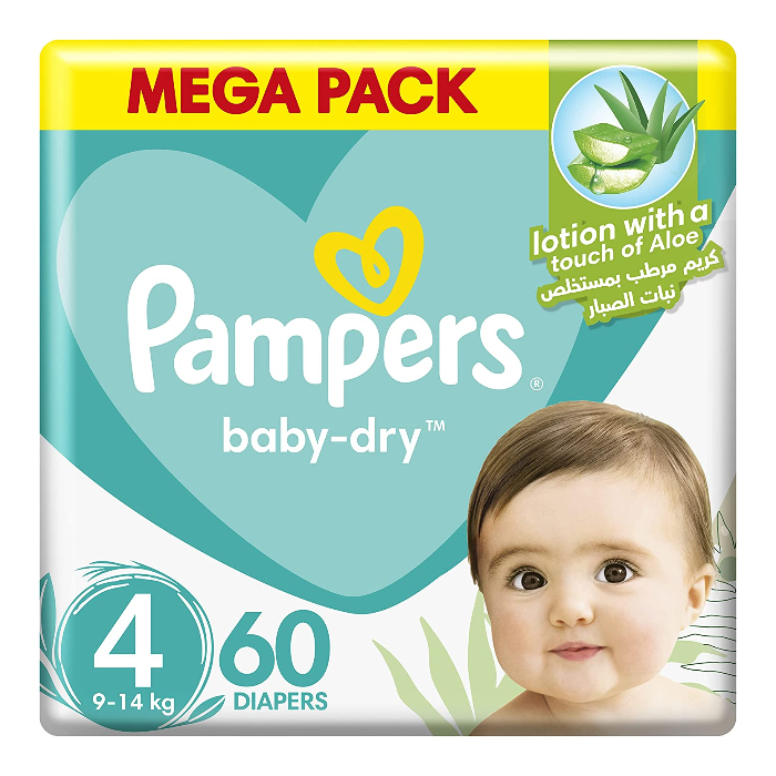 pampers active baby dry 4 60