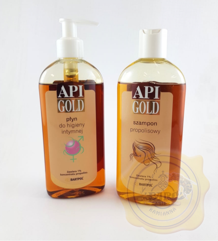 api-gold dermatologiczny szampon propolisowy