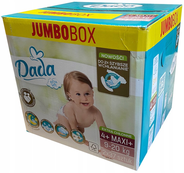 dada jumbo box pieluchy