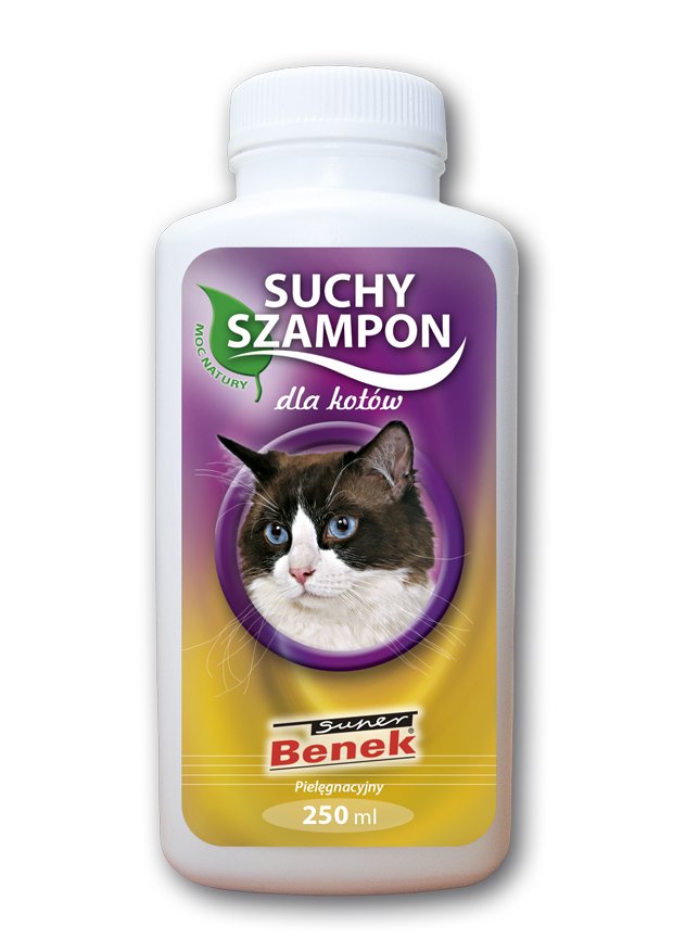 suchy szampon dla kota bio