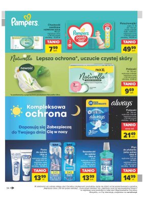 promocja na pampers 4 carrefour 2017