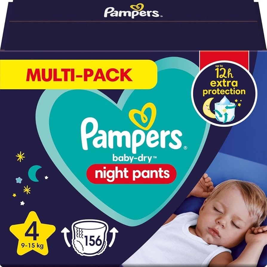 niemowle za całą noc ma suchy pampers