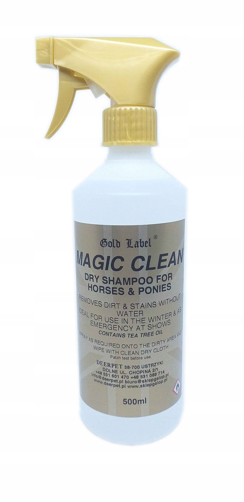 szampon na sucho płyn do czyszczenia 500ml magic clean opinie