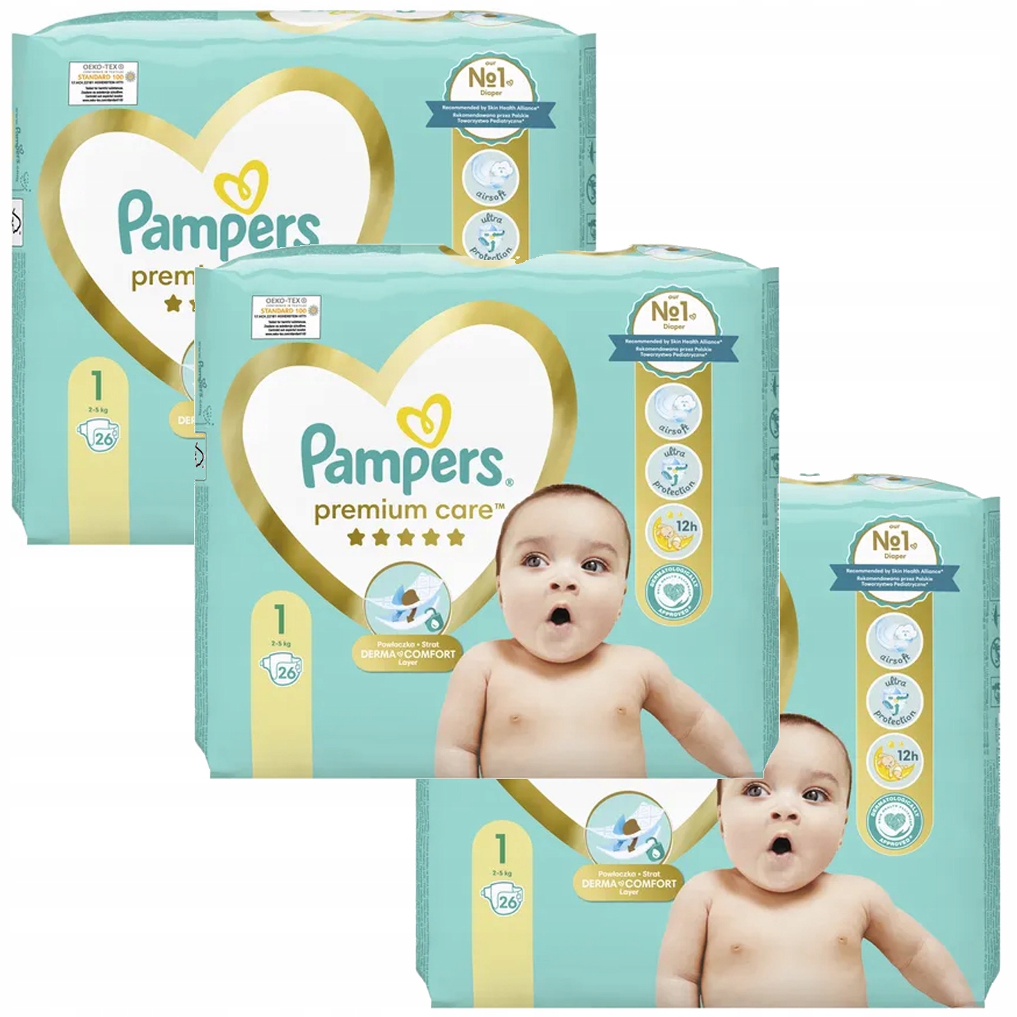 pampers 78szt