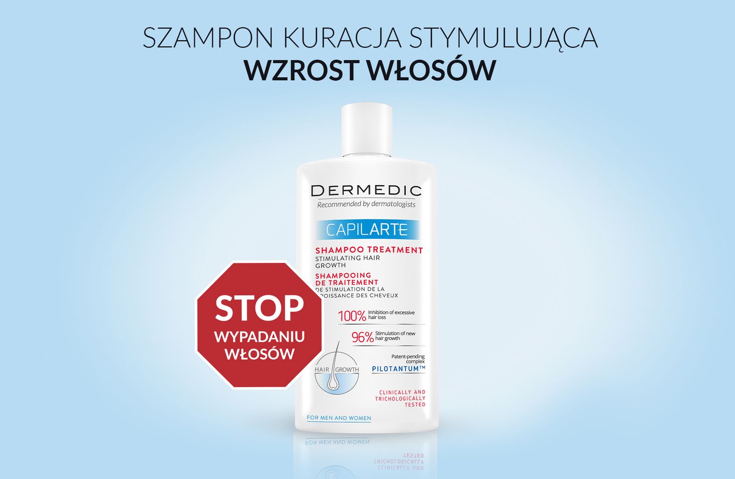 szampon stymulujący wzrost włosów dermedic wizaż