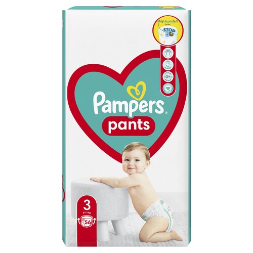 pieluchomajtki pampers 3 60 szt