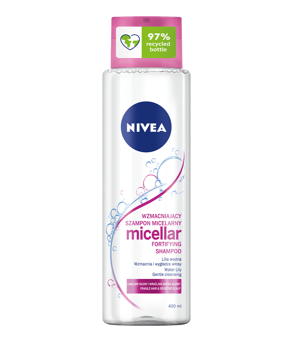 nivea wzmacniający micelarny szampon