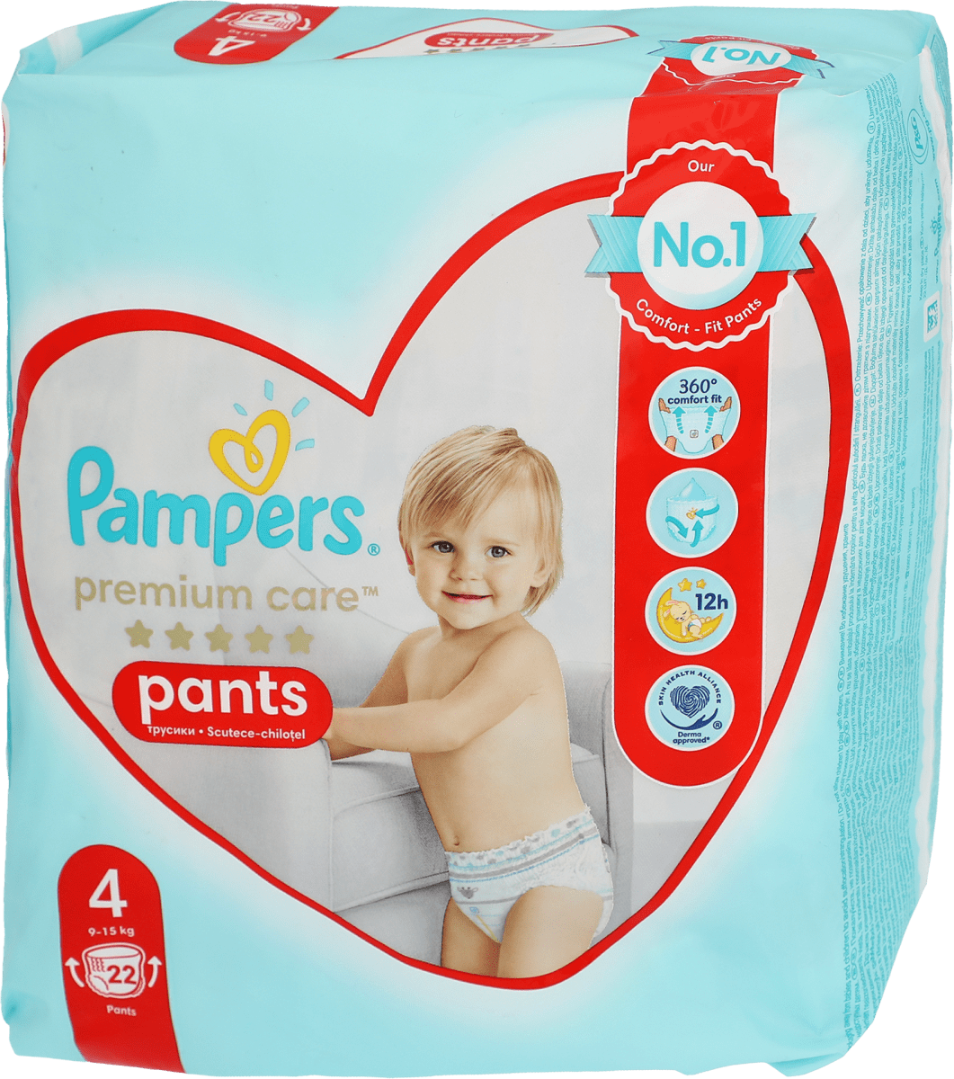 pieluchomajtki pampers premium 4